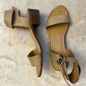 Sandals with Small Block Heel
